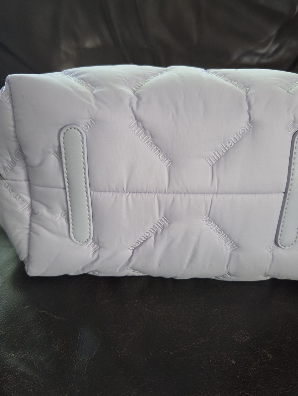 Lululemon quilty pleasures mini tote serene blue - Picture 4 of 5